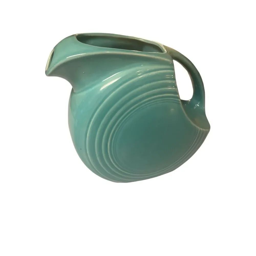 Fiestaware pitcher aqua - Picture 2 of 3